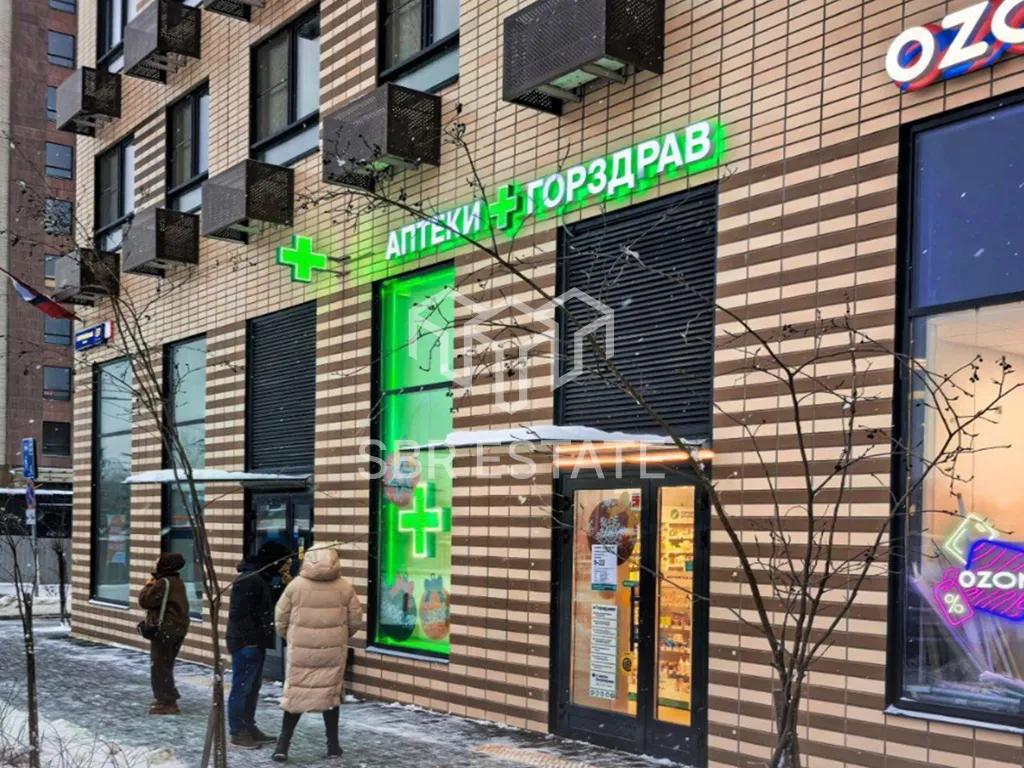 Продажа торгового помещения с арендатором аптека Горздрав
