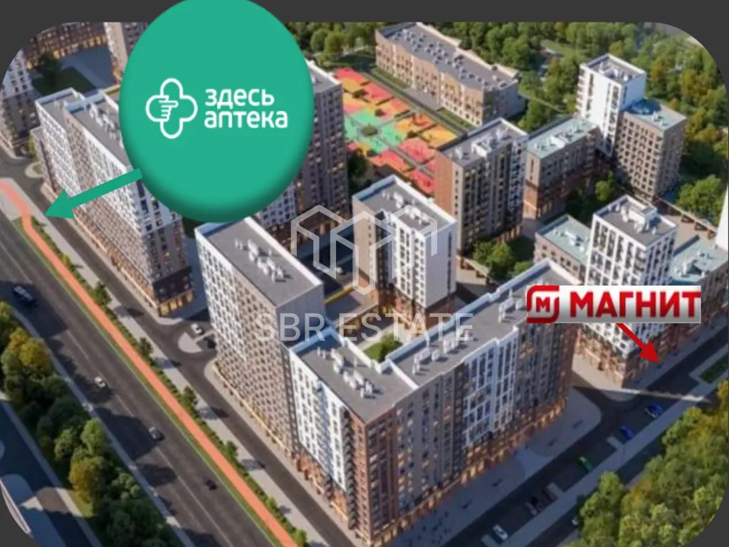 Продажа торгового помещения с арендатором Здесь аптека